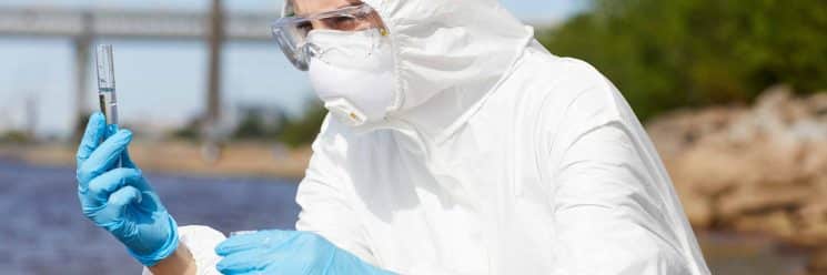 análises para amostras de água